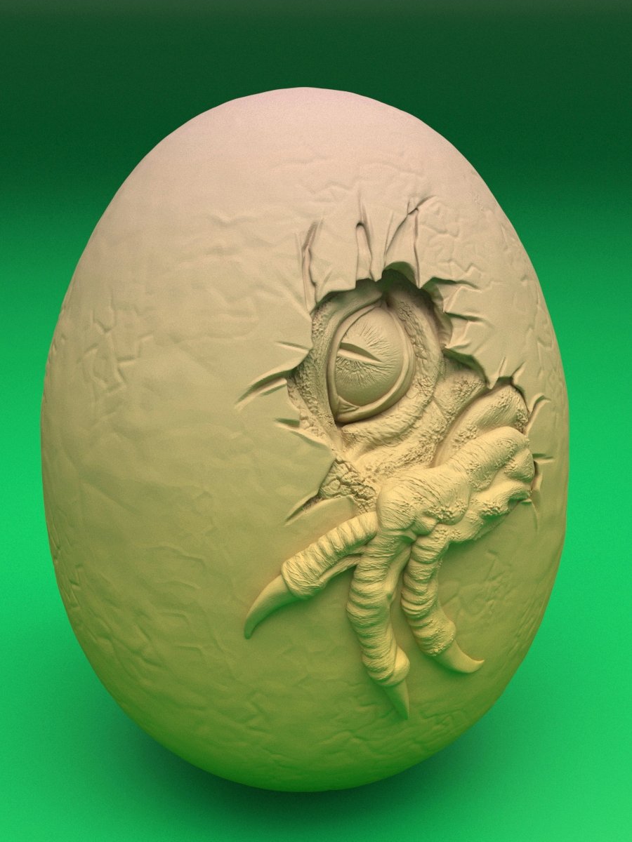 Dinosaur Egg – Digital 3D Model for Printing - Dreameks